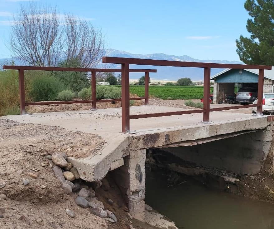 Fabricated steel framing for a building project